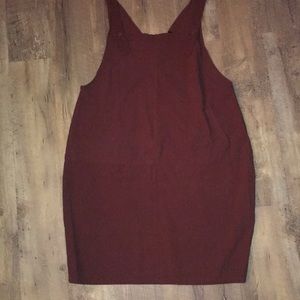 Cotton overall dress